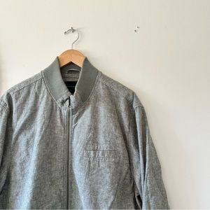 Banana Republic | Men’s Sage Green Bomber Jacket